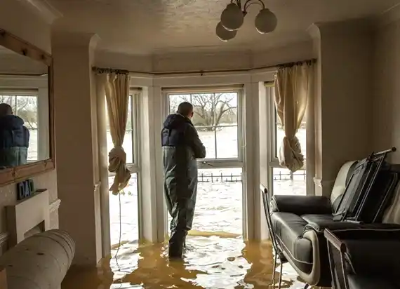 water damage restoration service Girard